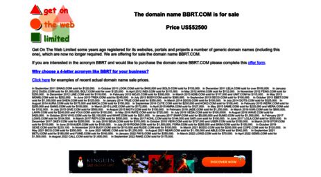 bbrt official site.